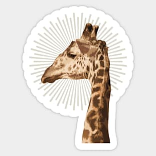 Iconic Giraffe Sticker